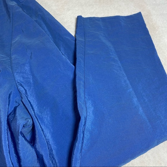 Zenergy Full Zip Jacket drawstring Waist Pockets 3/4 Sleeves Light Blue … - Picture 5 of 10